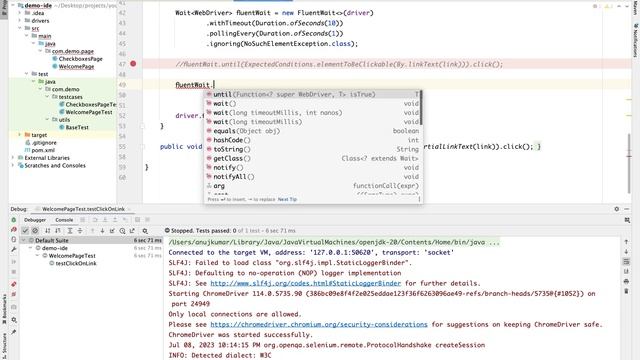 Waits in Selenium : Fluent Wait смотреть онлайн