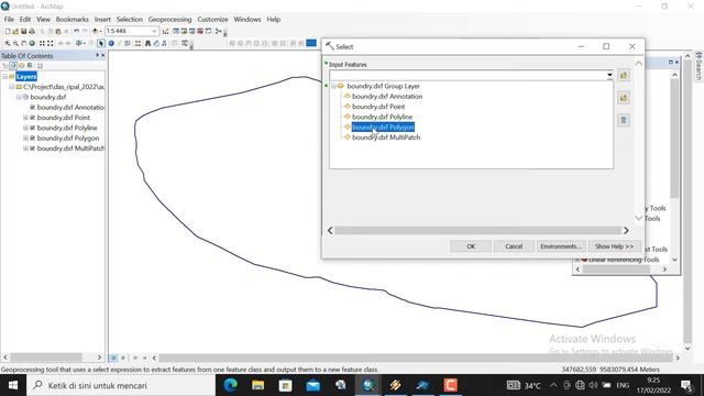 Tutorial Merubah Format DXF To SHP || Minescape 5.7||