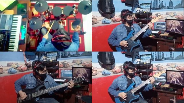 ATARASHII GAKKO! - Pineapple Kryptonite Rock Cover