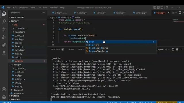How to create a Model and a ModelForm in Django?? смотреть онлайн