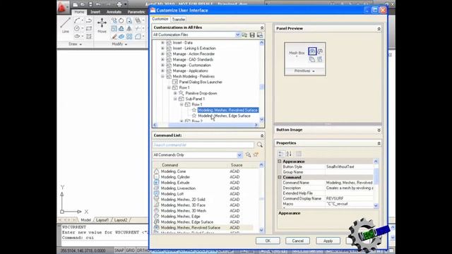 AutoCAD 2010 Tutorials Part 25 The CUIx File смотреть онлайн