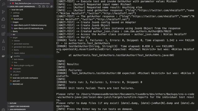 Find JUnit test results смотреть онлайн