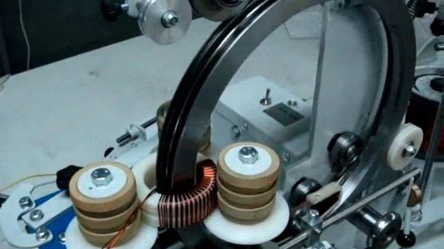 Процесс намотки провода 1.4 в параллель смотреть онлайн