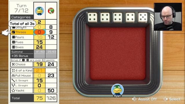 Playing Yacht Dice with one of Twitch's top streamers (Clubhouse Games) смотреть онлайн