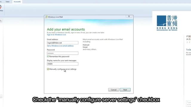 Email setting - Windows Live Mail Windows 7 смотреть онлайн
