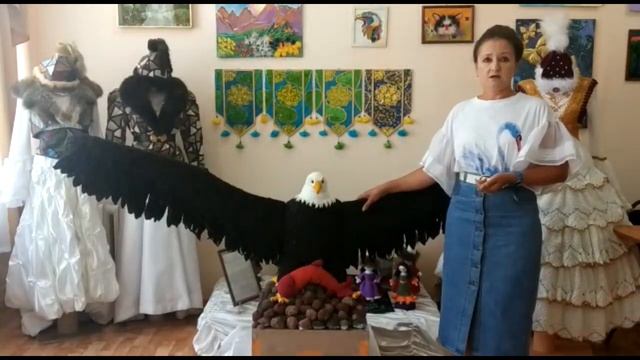 Презентация творческой работы "Орёл", студия "Волшебный клубок", руководитель Елена Бажал смотреть онлайн