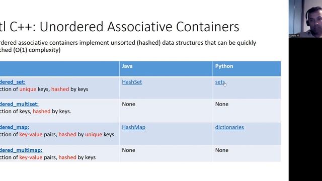Week 3: Collections in C++ vs Java vs Python смотреть онлайн