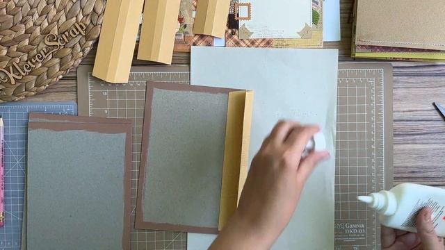 Скрапбукинг: МАСТЕР КЛАСС - бумажный ПЕРЕПЛЕТ смотреть онлайн