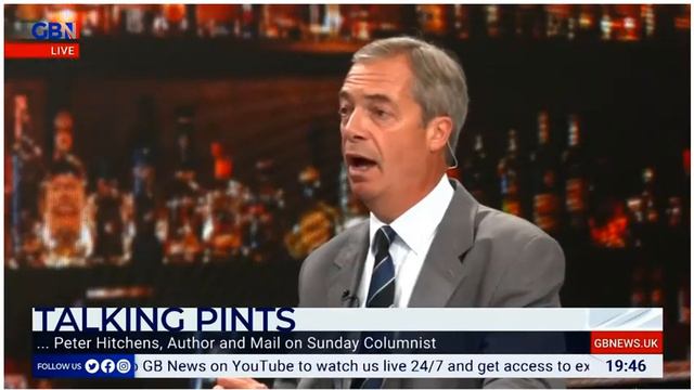 Peter Hitchens on GB News Nigel Farage 5th August 2021 смотреть онлайн