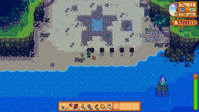 Stardew Valley 1.5 - EP 20 How to Solve the Mermaid Puzzle Step by Step смотреть онлайн
