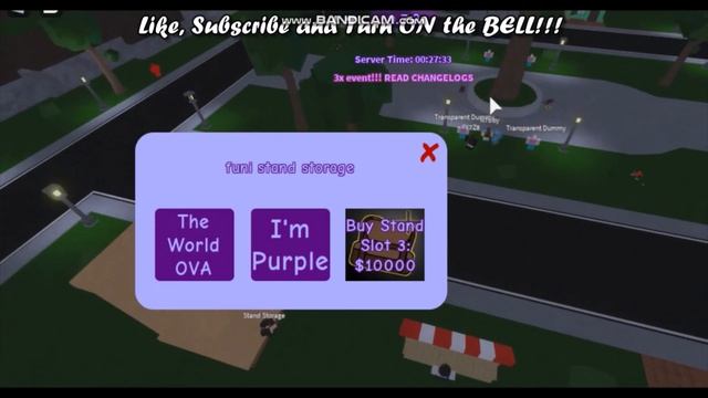 Roblox An Unoriginal Universe Making Rare Stands/Specs! смотреть онлайн