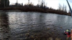 Осенняя рыбалка на Хариуса на Средней Терси