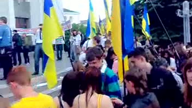 Мітинг в Тернополі смотреть онлайн