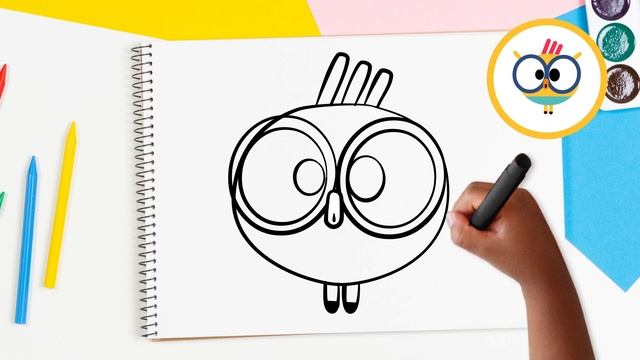 How To Draw BILLY The Chick ? | Art For Kids |? CRAFTS By Lingokids