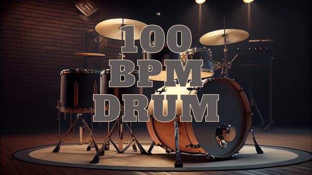100 BPM METAL DRUM BACKING TRACK смотреть онлайн
