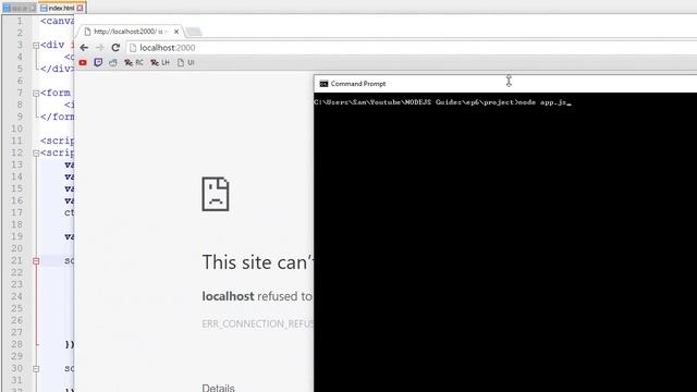 6- Making Multiplayer HTML5 Game: Chat & Debug Server. NodeJs Tutorial Guide смотреть онлайн