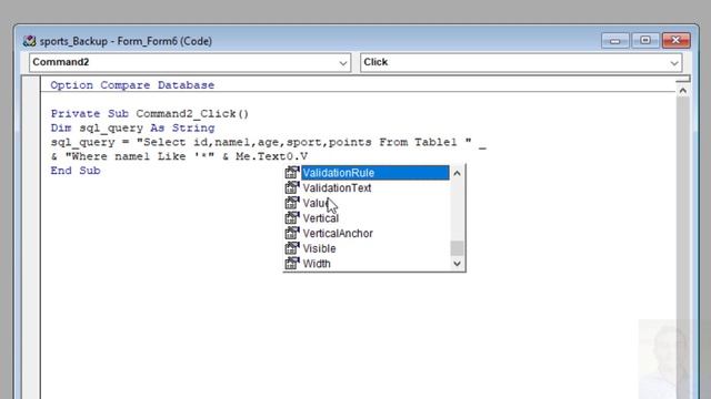 Microsoft Access Search Form: search multiple fields in ListBox with textbox Using VBA in MS acces смотреть онлайн