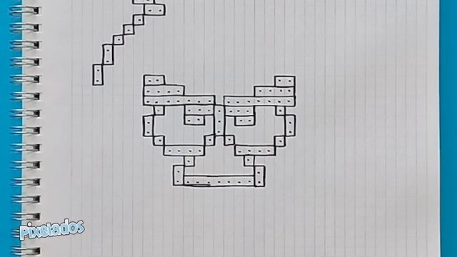 COMO DIBUJAR RED ANGRY BIRDS PIXEL ART - PIXELADOS смотреть онлайн