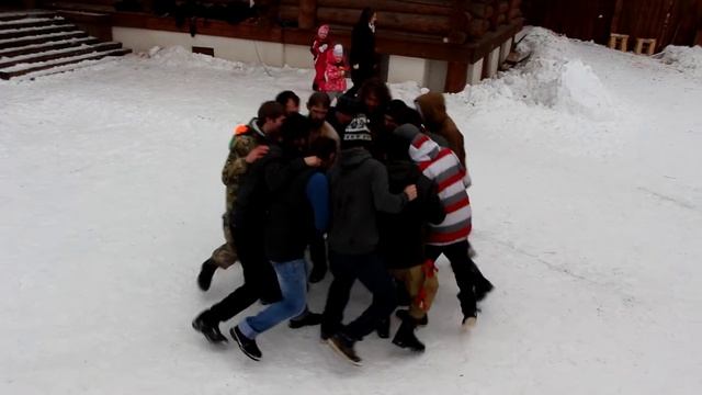 Этнокомплекс "Бобровая долина"- мужской хоровод смотреть онлайн