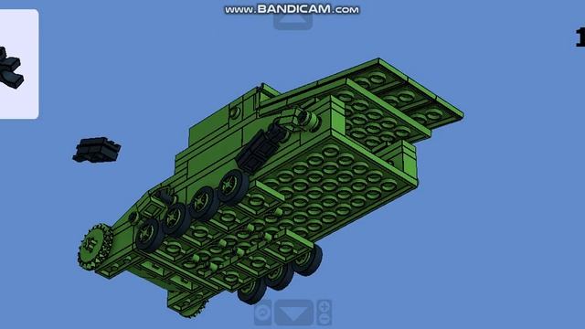 Танк Т-26 из ЛЕГО (Инструкция по сборке) смотреть онлайн