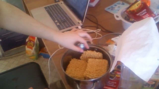 Тест Лапши Vifon 3х видов + Tabasco Habanero!