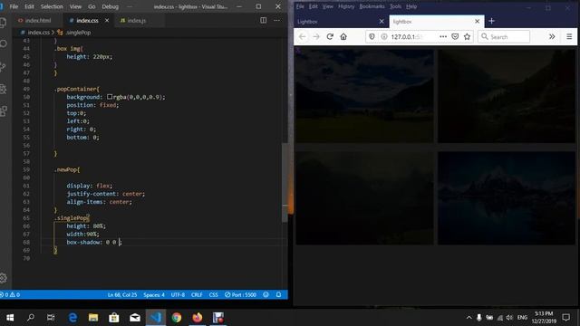 How to create image lightbox with javascript смотреть онлайн