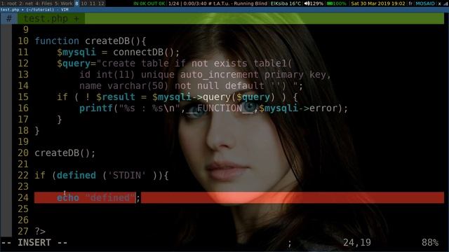php mysql and bash scripting 1 смотреть онлайн