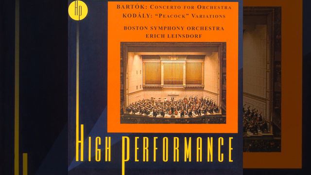 Concerto For Orchestra: Elegia III. - Andante, Non Troppo