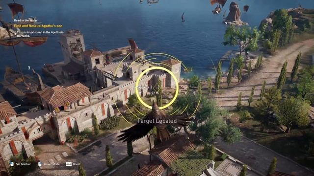 "Assassin's Creed Origins" Walkthrough (Nightmare) Part 28: Kyrenaika (Target "The Lion" Flavius) смотреть онлайн