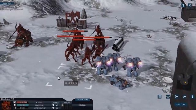 Warhammer 40.000: Sanctus Reach - DLC Horrors of the Warp is out! смотреть онлайн