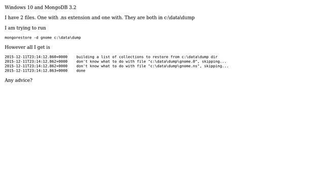 Databases: MongoDB - Don't know what to do with file (2 Solutions!!) смотреть онлайн