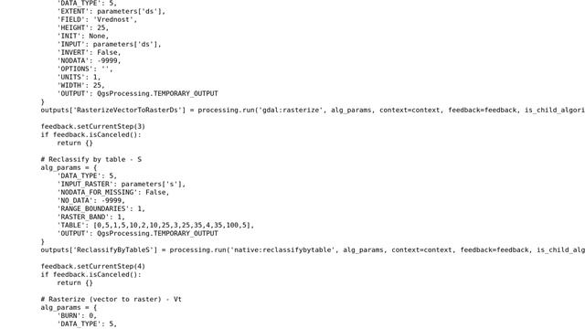 GIS: QGIS 3.6 Model works but exported python script gives false results смотреть онлайн