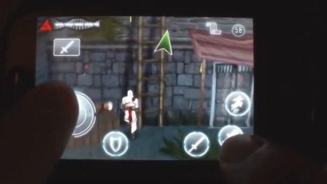 Assassin's Creed on the Palm Pre - gameplay demo смотреть онлайн
