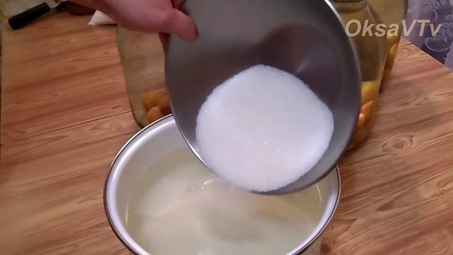 Компот из абрикосов на зиму. Compote Of Apricots Conservation.