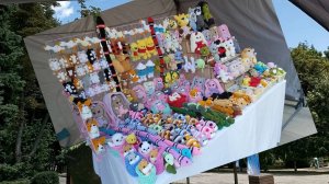 Веселые ярмарки на день города! Мои продажи - 118 игрушек нашли свой дом)))
