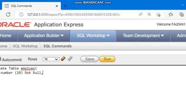 Create a Table in Oracle SQL 11g/19c Database | oracle tutorial смотреть онлайн