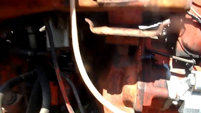 Трактор т 25. Подкормка чеснока. Всходы картофеля. Аист проверяет мою работу!!! смотреть онлайн