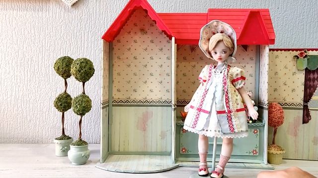 Gretel. Новая авторская кукла с домиком.