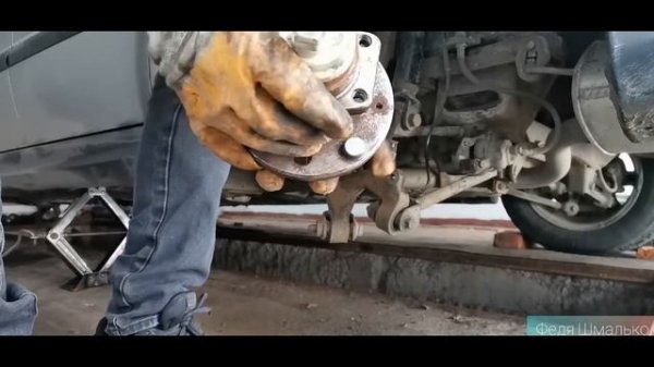 Замена заднего ступичного подшипника со ступицей