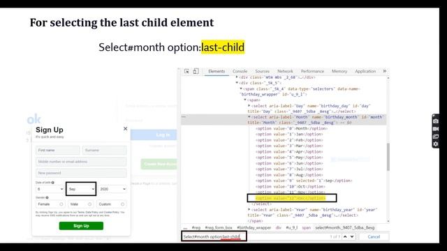 How to handle Child Elements in CSS Selector | Selenium Interview Questions | NATASA Tech смотреть онлайн