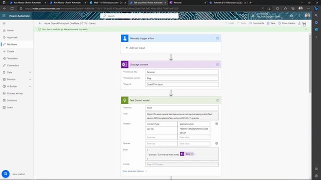 How to Use Azure OpenAI API in Power Automate with Microsoft Teams, Outlook and OneNote examples смотреть онлайн