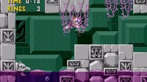 Rouge in Sonic 1 | Sonic Hacks ⭐️ Gameplay