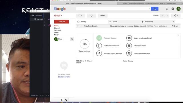 Lập trình Nodejs: Gửi mail trong một nốt nhạc & miễn phí 100% смотреть онлайн
