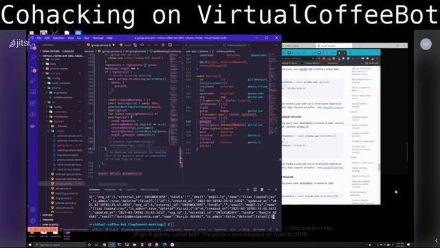 Cohacking on VirtualCoffeeBot (TypeScript Slack Bot) смотреть онлайн