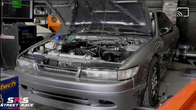 NUT513 S13 Silvia 754hp Dyno tune at Street Race Solutions Toowoomba QLD. смотреть онлайн