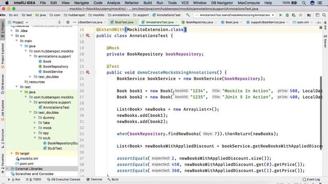 Mockito 3 - Using Mockito Extension смотреть онлайн