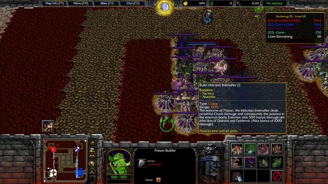 Burbenog TD : Oblivion #1 2021 - Warcraft 3 смотреть онлайн