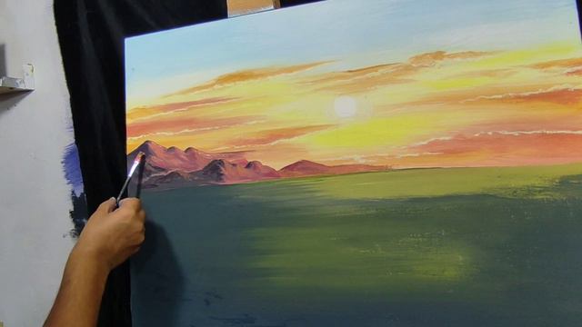 كيفيه رسم المنظر الطبيعي بتقنية الادماج بالماءحصريا للمبتدئين смотреть онлайн