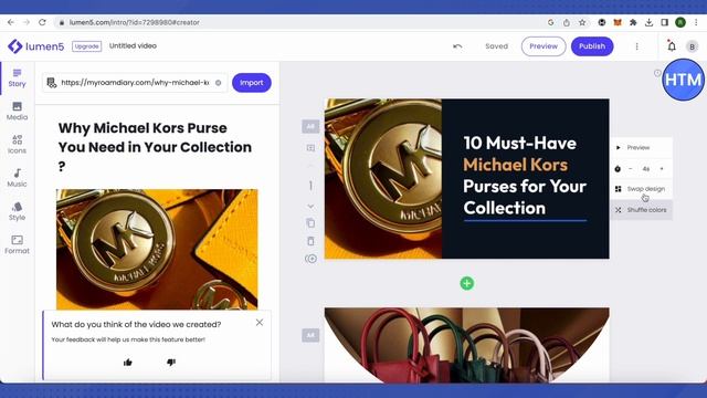 Lumen5 Tutorial 2024 | How To Use Lumen5 For Beginners смотреть онлайн