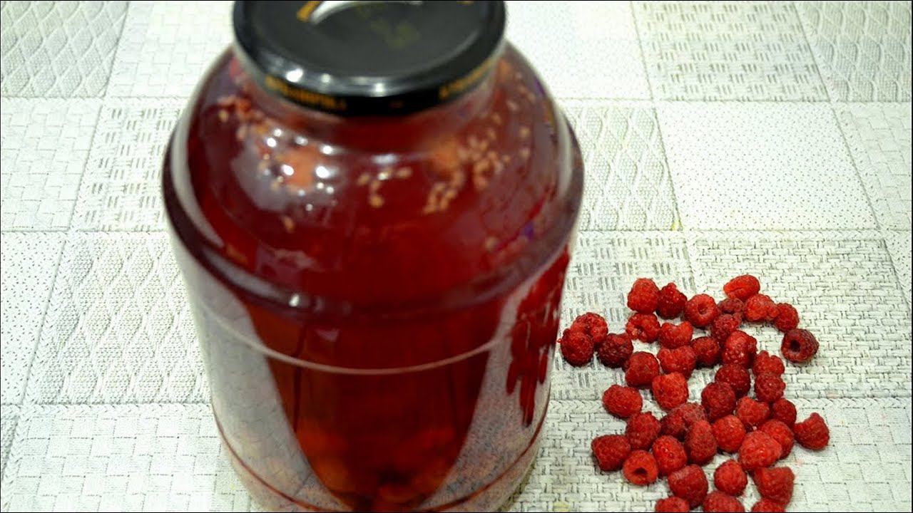 Компот из малины - быстрый и простой рецепт. смотреть онлайн